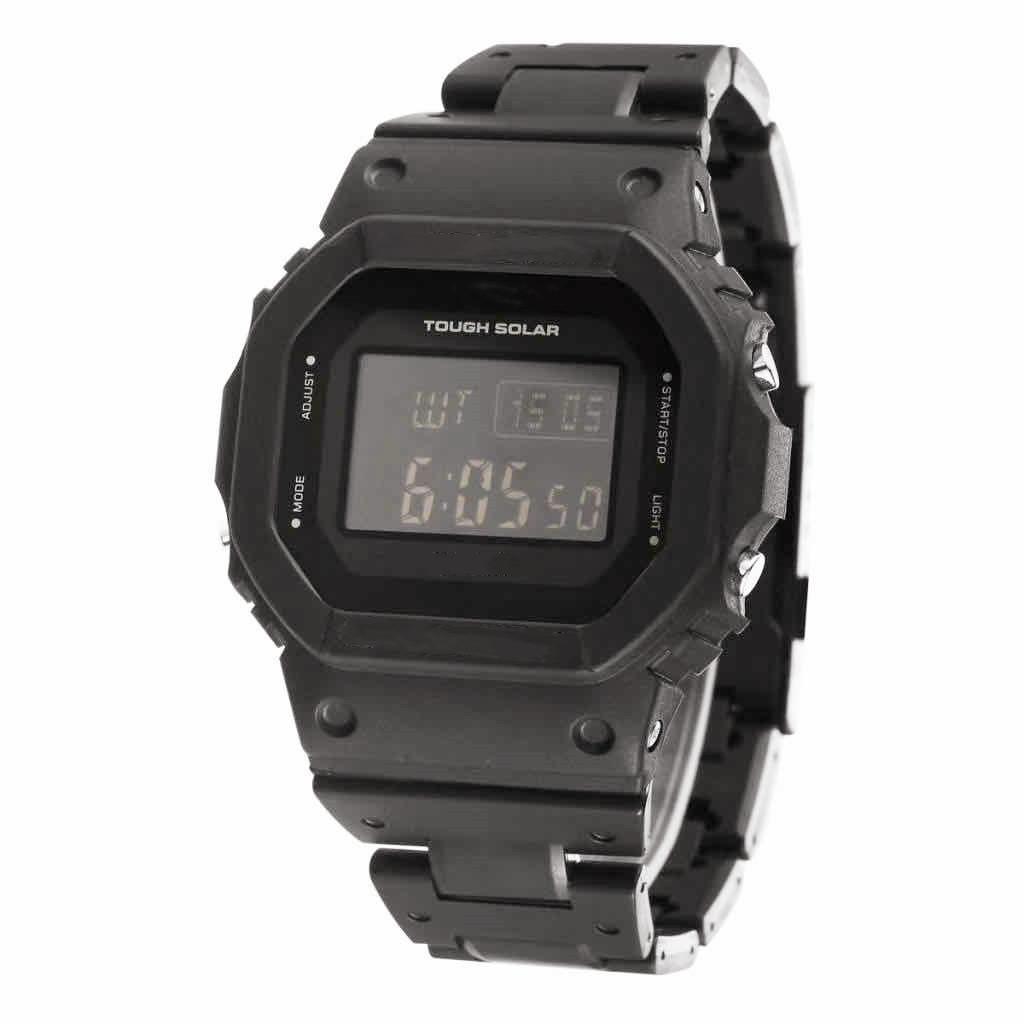 

Sell style for 5600 quartz watches male LED digital waterproof sports watch world time of high quality