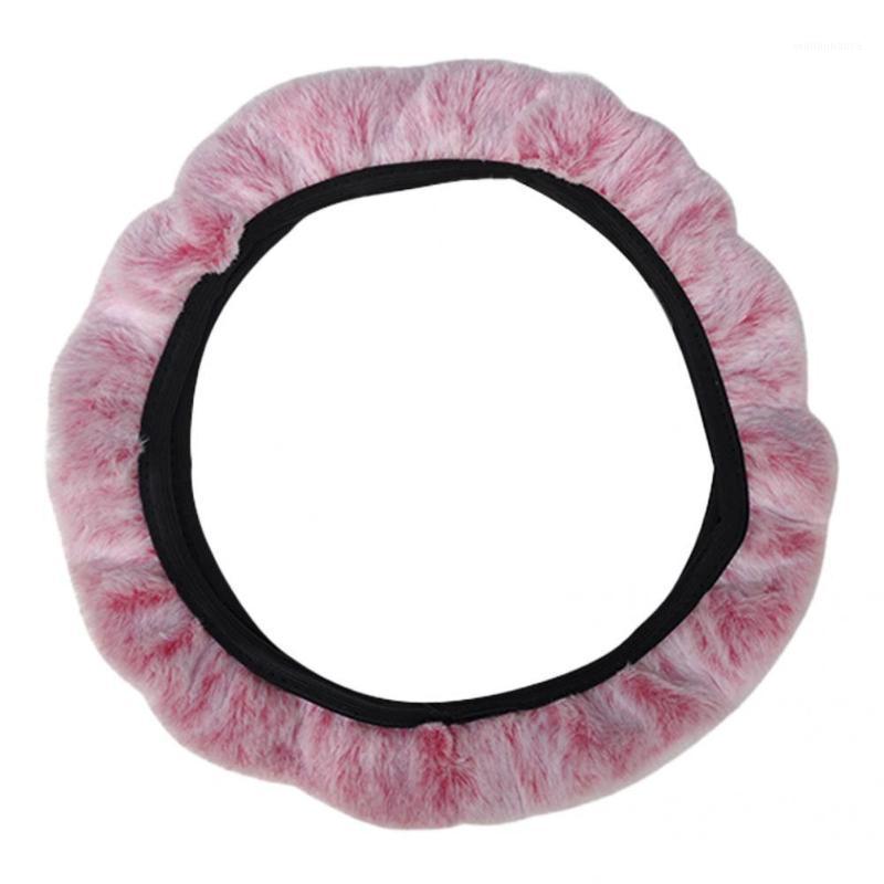 

Steering Wheel Covers Washable Car Styling 37-38cm Solid Color Auto Case For Truck