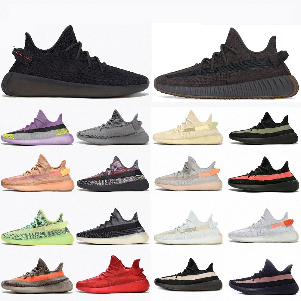 

v2 reflective running Shoes Ash blue stone pearl fade carbon earth cinder zyon cloud white men women sneakers US 5-11.5, #29