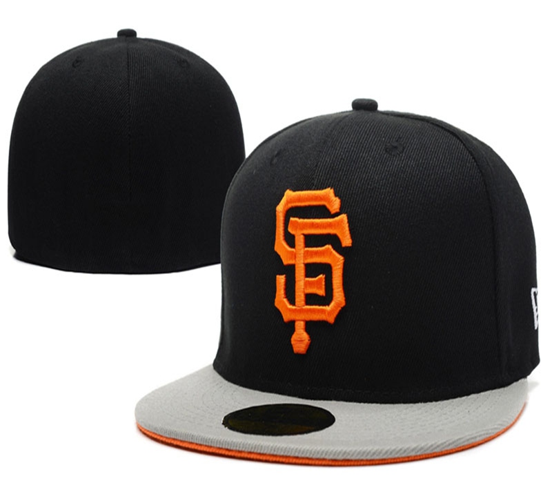 

Unisex 2021 Top Quality Embroidery Cap San Francisco fitted hats Giants Teams Logo Hip Hop Hat Baseball mixed order, Black;white