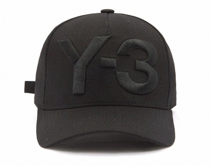 

2018 New Y-3 Dad Hat Big Bold Embroidered Logo Baseball Caps Adjustable Strapback Hats Y3 bone Snapback sports Casquette visor gorras cap c58P#