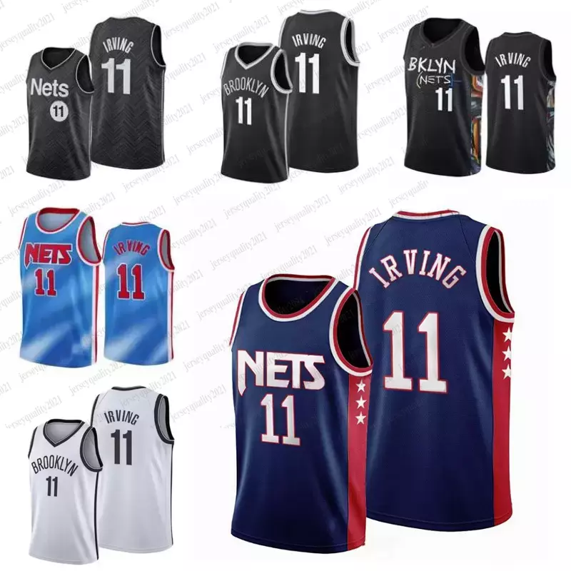 

11 Kyrie Irving jersey 2021 2022 City Basketball Jerseys 75th anniversary Men Youth Kids S- edition Sleeveless Sports