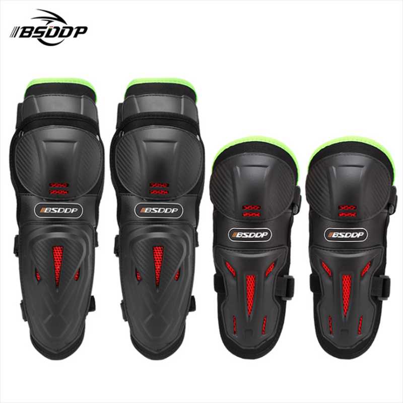 

Motorcycle Armor BSDDP Cross-country Knee Pads And Elbow Four-piece Fall/winter Warmth Fall Protection Leggings Equipment