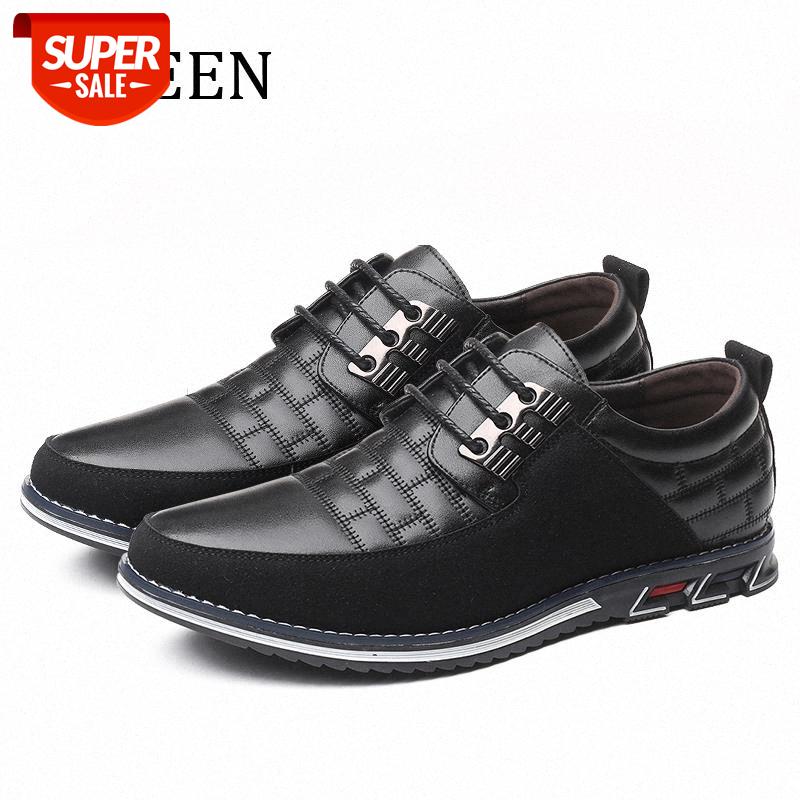 

YWEEN Leather Men Shoes Men Fashion Casual Formal Business Wedding Dress Shoes Male Designer Big Size Sneakers For #BC40