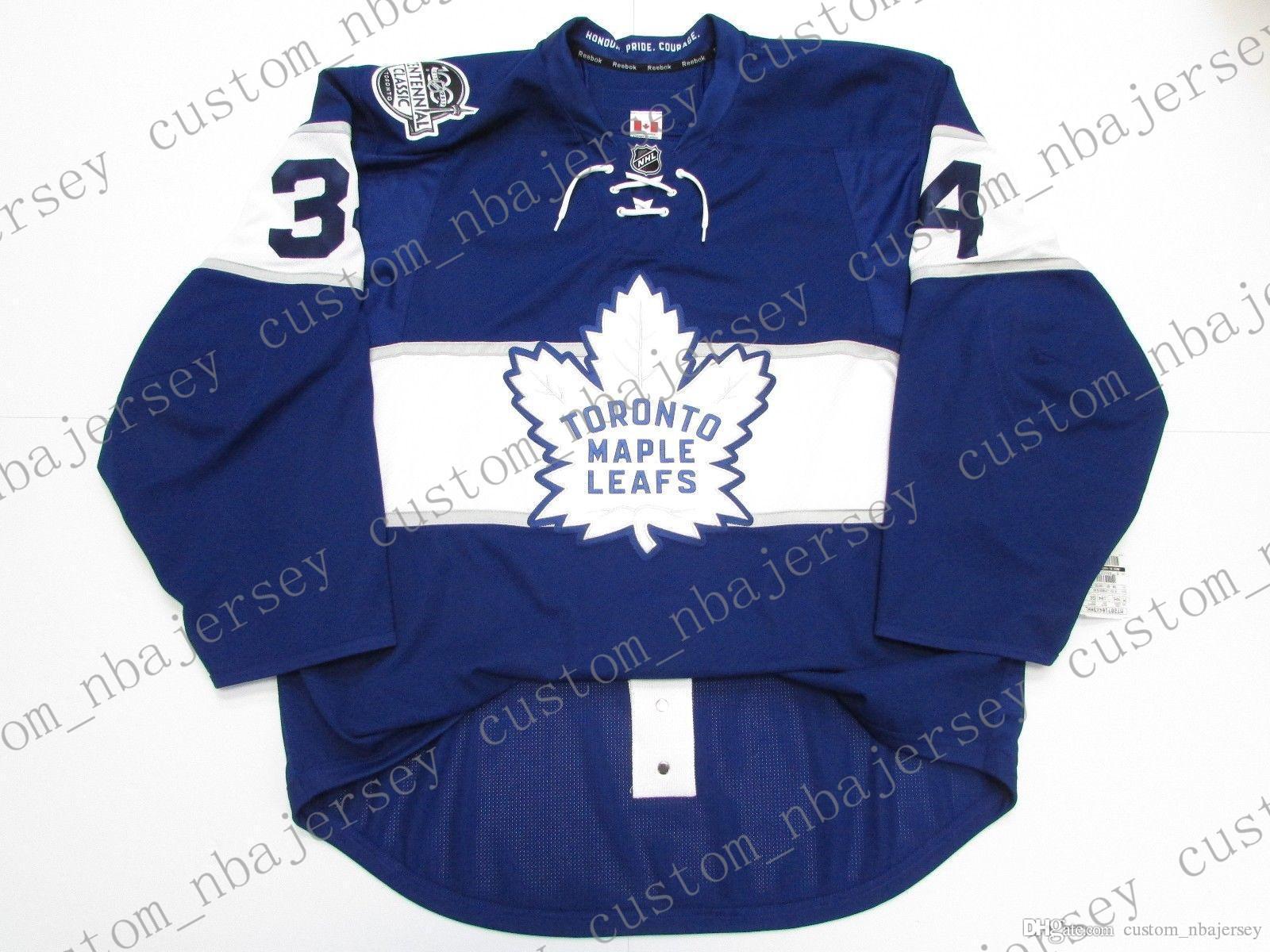 

Cheap custom MATTHEWS MAPLE LEAFS 2017 CENTENNIAL CLASSIC TEAM ISSUED JERSEY stitch add any number any name Mens Hockey Jersey XS-5XL, Black;blue