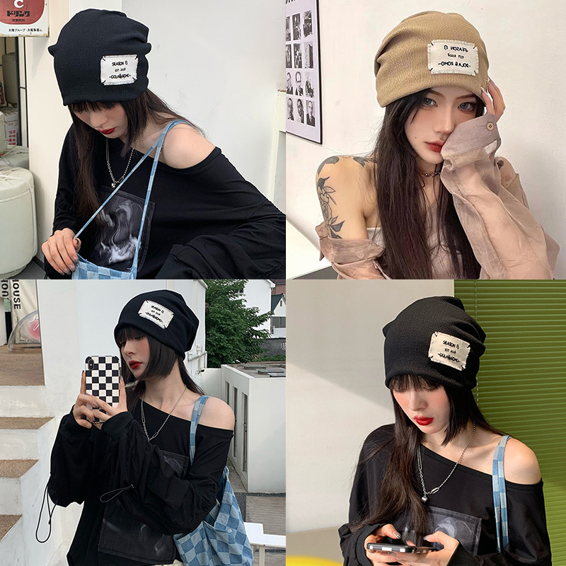 

Season b Skull Beanies Caps Embroidery Hat Man Woman Fashion Very Cold Knit Soft Bone Ski Skullies Cotton Masks Warm Winter Knitted Hats