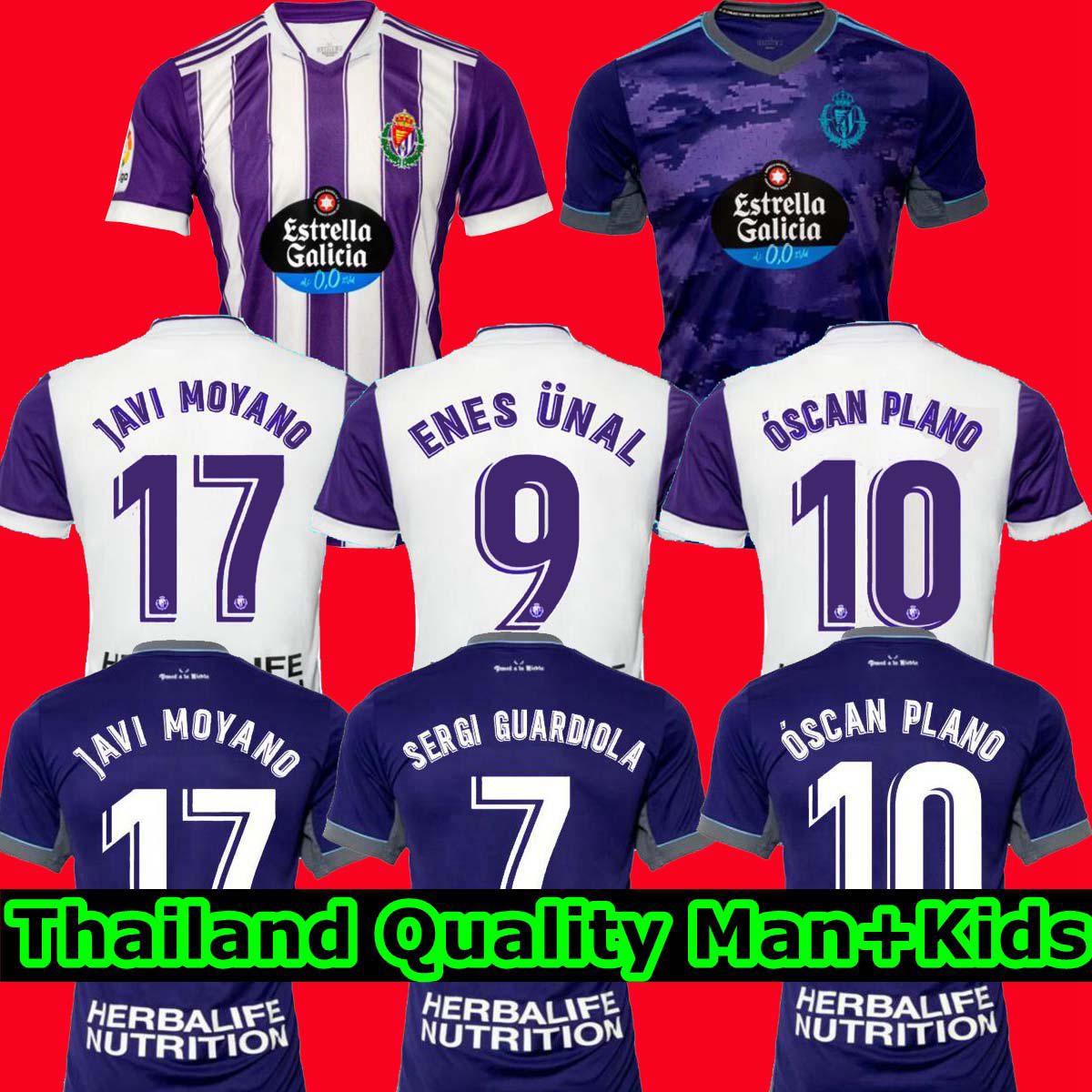 

Real Valladolid Soccer Jerseys 21 22 Weissman Fede S. Sergi Guardiola Óscar Plano L. OLAZA R.Alcaraz Marcos Andre 2021 2022 Men Kit Football shirts, 21-22 home man