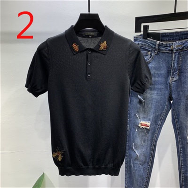 

2021 New Self-cultivation Simple Half-sleeved Men's Shirt Tide Brand Compassionate Wild Handsome t 8d7c