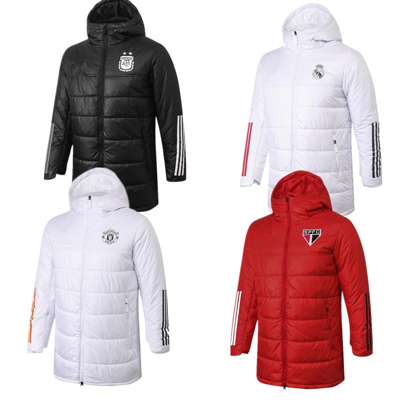 

20 21 Football Jersey HAZARD SERGIO RAMOS BENZEMA VINICIUS SANCHO MARTIAL Argentina soccer Jersey jacket cotton jacket sportswear, Black;yellow