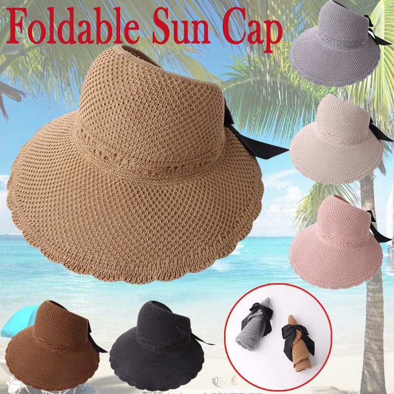 

Wide Brim Hats 2021 Sun Hat Women Ladies Winter Floppy Beach Sunscreen Cycling Adjustable Cap Straw Colorful Fashion Womens, Bg