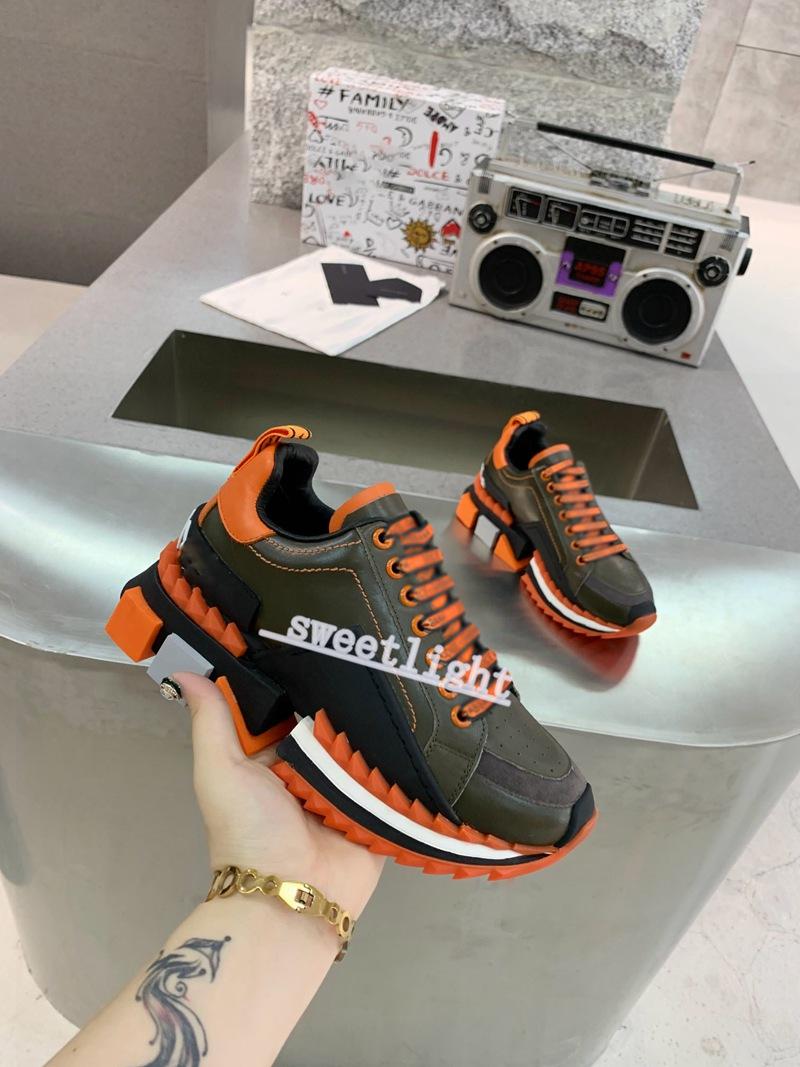 

2021 MULTI-COLORED SUPER KING SNEAKERS Luxury designer shoes Men's sports shoes Women's shoes Top Size 36-45