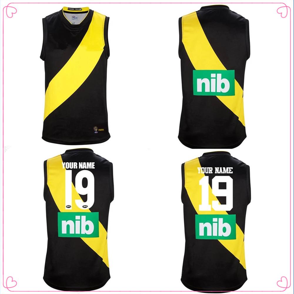 

2019 RICHMOND TIGERS HOME GUERNSEY RUGBY JERSEY 2020 Richmond Tigers Rugby TRAINING SHORTS JERSEY size S--L-XL-XXL-3XL, Black