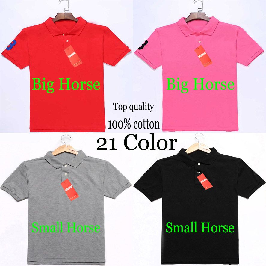 

Classic mens polo shirts horse Embroidery label men polo Hommes Classic business casual top Tee Plus Big horse Cotton breathable size -2XL, More detail please contract