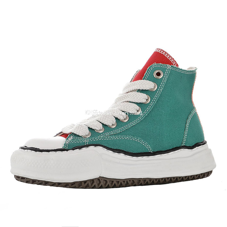 

Maison Mihara Yasuhiro Canvas Boots for Men's Nigel Cabourn Sneakers Mens Original Sole Sports Boot Womens Sport Shoes Women's Sneaker Skate, 5 36-45