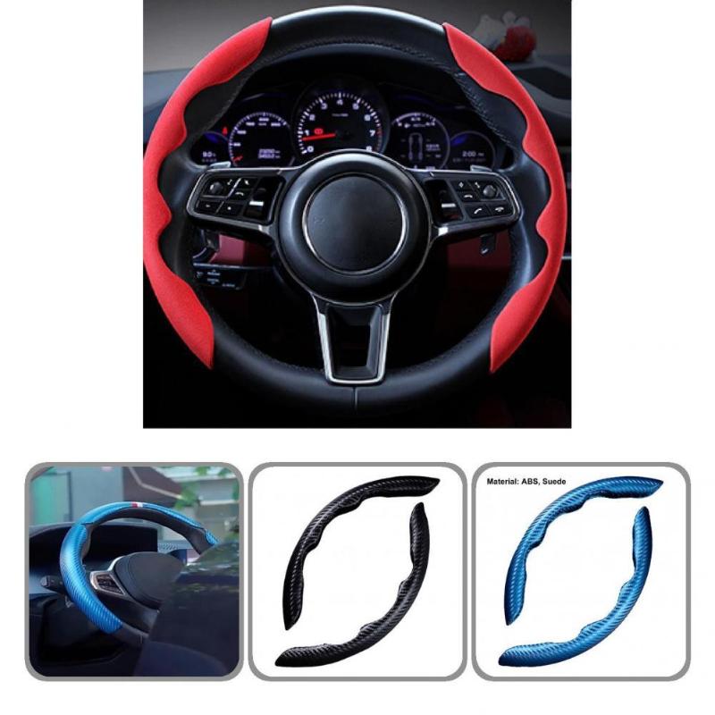 

Steering Wheel Covers Practical Heat Resistant Anti-static Universal Car Cover Protector 1 Pair