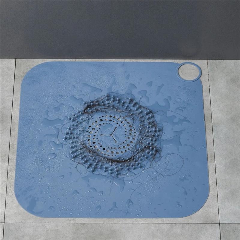 

Other Bath & Toilet Supplies Bathroom Sink Anti-blocking Floor Drain Cover Shower Strainers Bathtub Stopper Silicone Hair Catchers Filter
