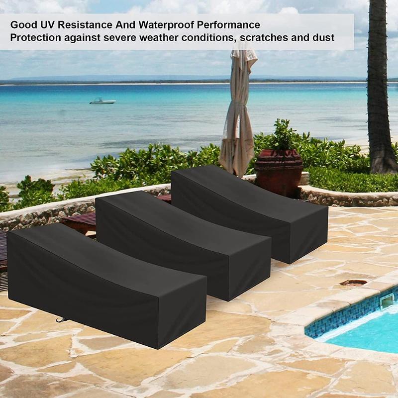 

Storage Bags Black Protective Cover Furniture Garden Outdoor