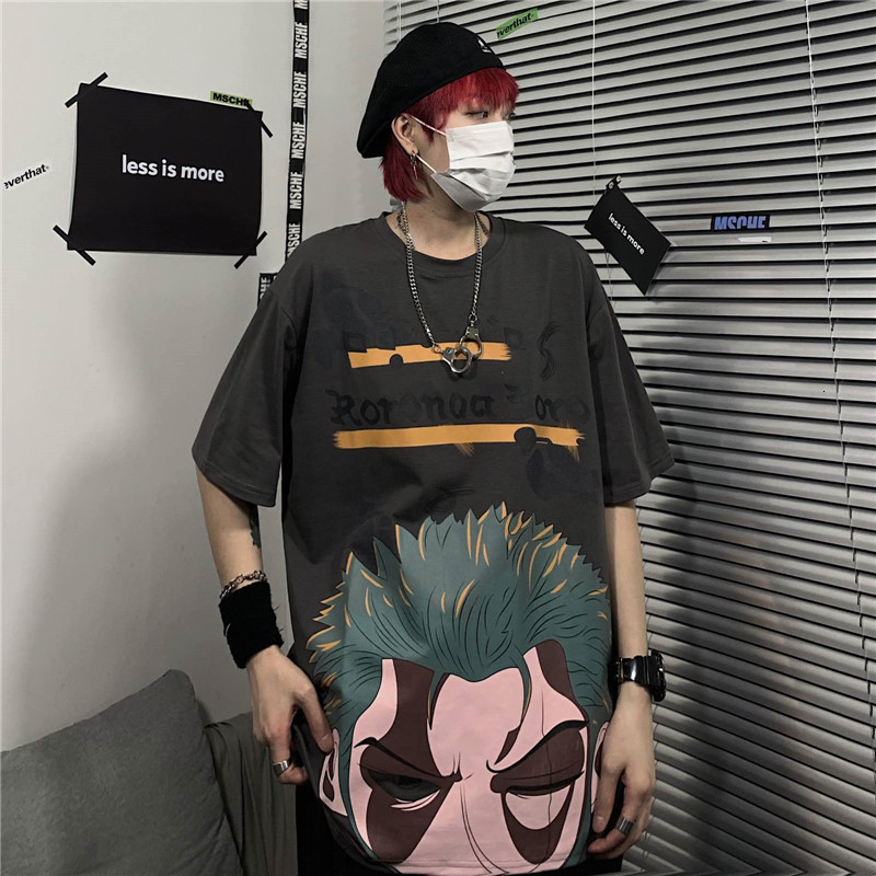 

2021 New Camisa Retalhos Algodo De Manga Curta Hip Hop Tshirt Streetwear Harajuku Camiseta Masculina Casual Engraado Solto Vero Topos t Kwp9