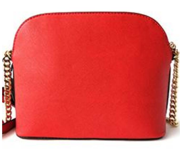 

New Women Bags European and American fashion shell bag PU12 color gold chain / a large number of discounts shoulder bags cross, Green