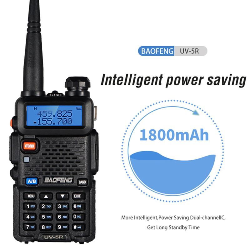 

Walkie Talkie Baofeng UV 5R 10km Real 8W Two-way Radio UV-5R Portable Ham UV5R Walkie-talkie FM Transceiver Amateur