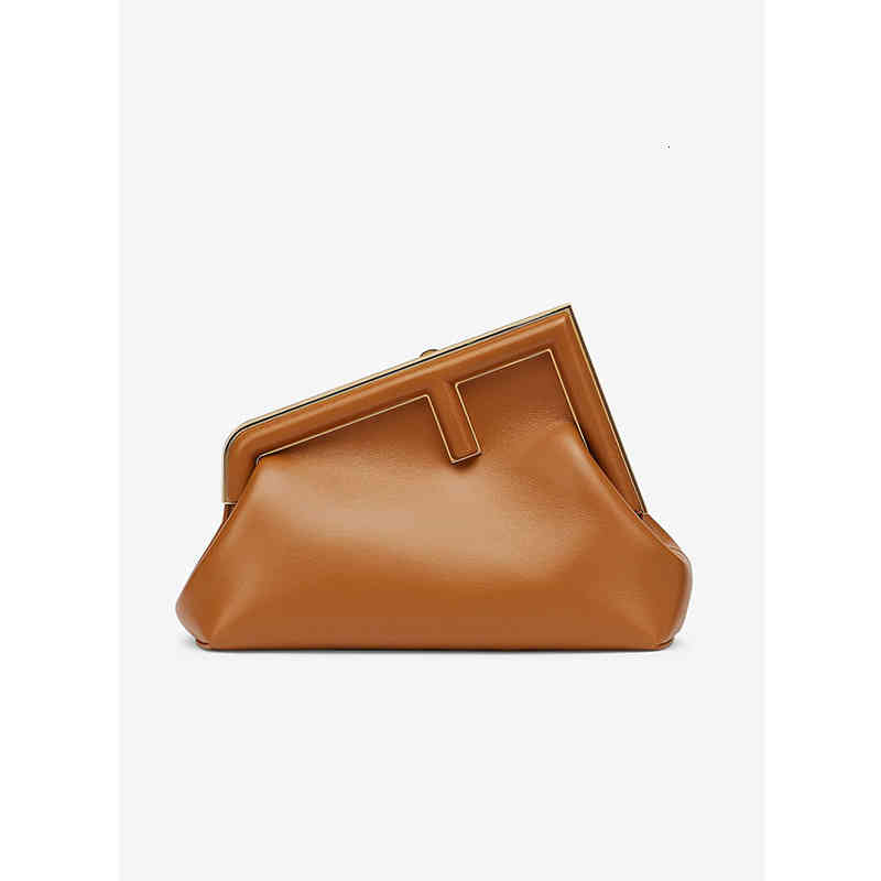 2021 Autumn f Family Genuine Leather Women's Bag Star Same Dinner Hand Cloud Clip Shoulder