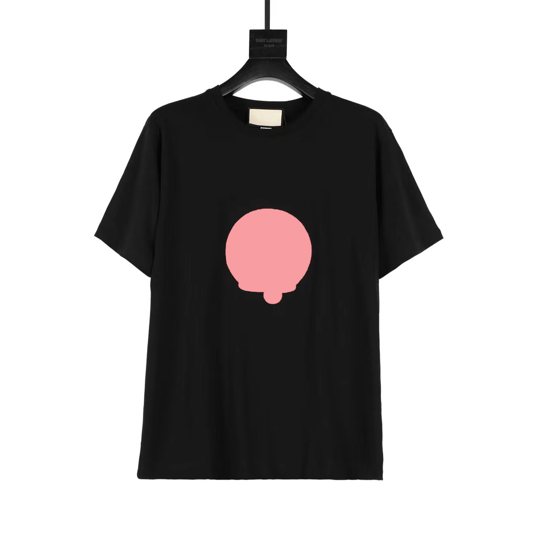 

Fashion Summer Tops Mens Casual T Shirts for Men Women Short Sleeve Tee Shirt Clothing Letter Pattern Cat Printed Tees Crew Neck Black Khaki, Black 1