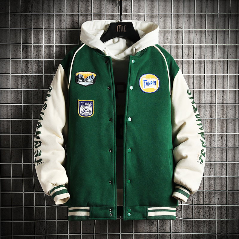 

2021 Winter New Japanese Patchwork Cotton Jacket Men Plus Size High Quality Baseball Coats Youth Casual Tracksuit Drop Shipping E0oc, 1xm03-hm20514