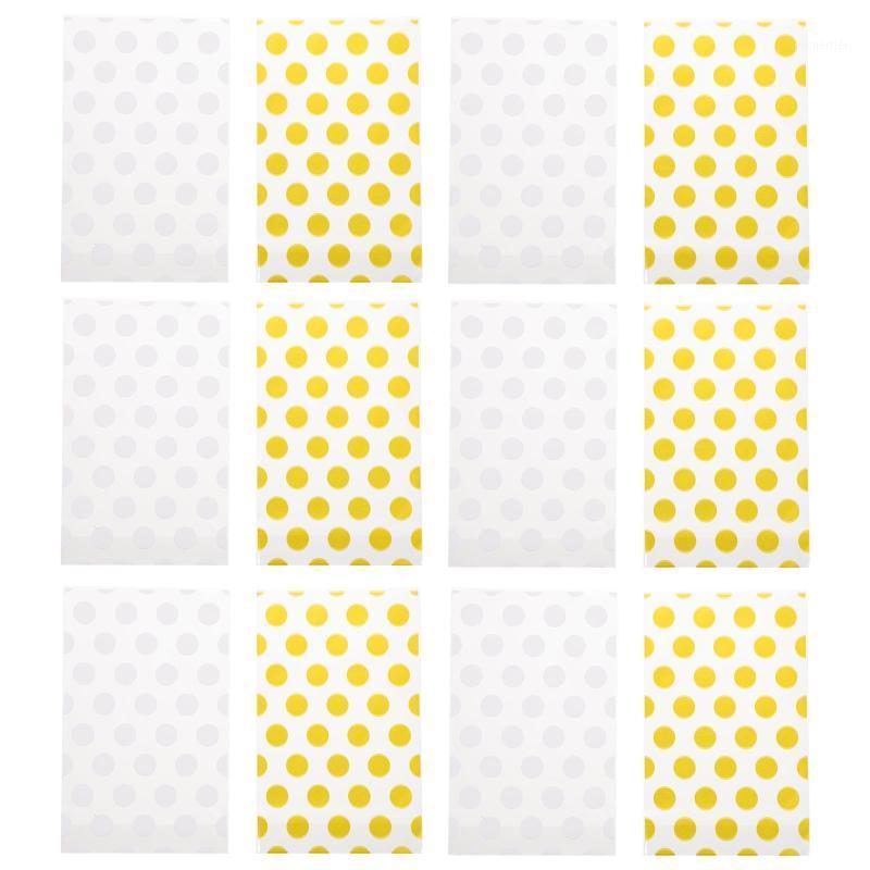 

Gift Wrap 200PCS Durable Dot Vertical Biscuit Pouch Candy Bread Packaging Bag Snack