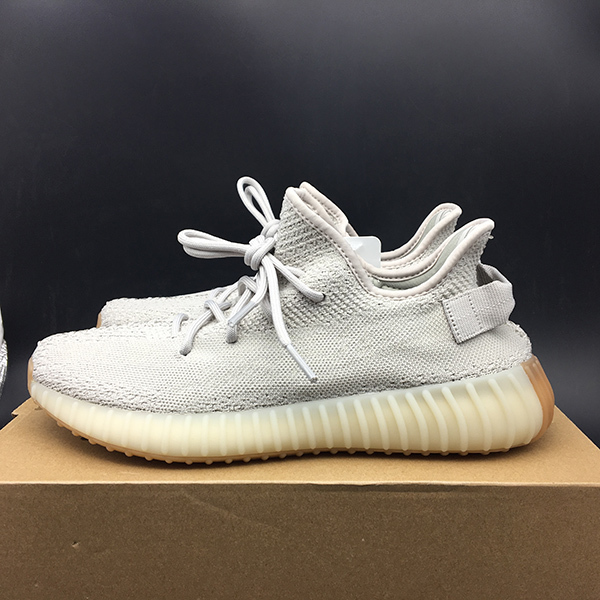 

Kanye V2 Sesame Mens Womens Shoes Grey Sneakers