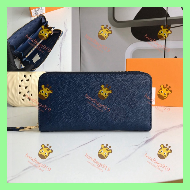 

Wallet zipper long wallet ladies men printing wallets handbag 919 2021 new casual fashion style simple atmosphere wallet multicolor, Lb53