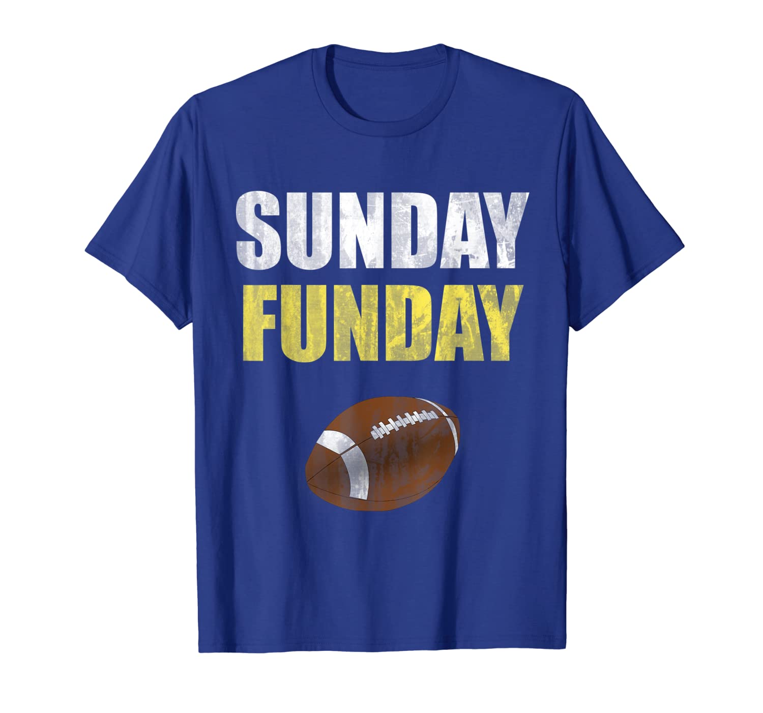 

Sunday Funday Shirts for Men and Women, White;black