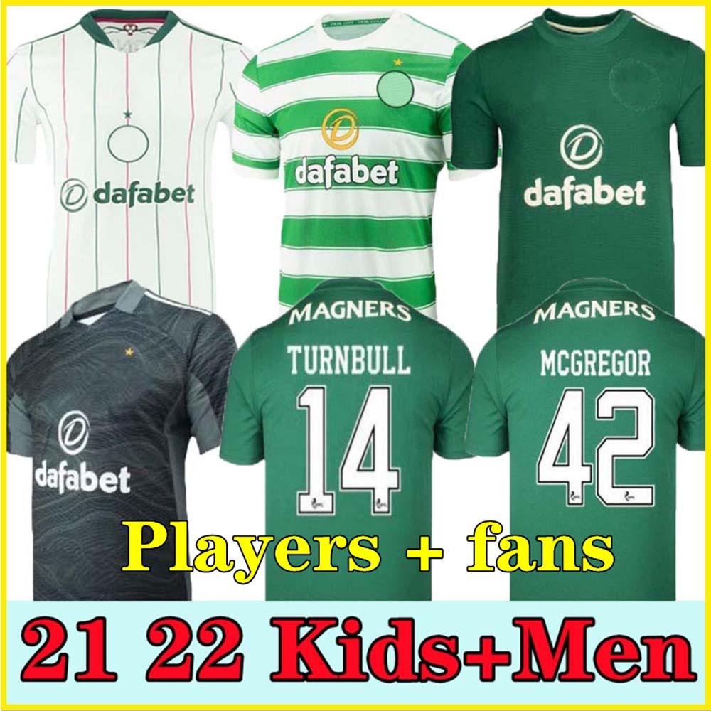 

Fans Player Version 21 22 Celtic Soccer Jersey EDOUARD 2021 2022 ELYOUNOUSSI TURNBULL AJETI Soccer Shirt CHRISTIE MCGREGOR GRIFFITHS FORREST kids Jersey, 21 22 homme adult size: