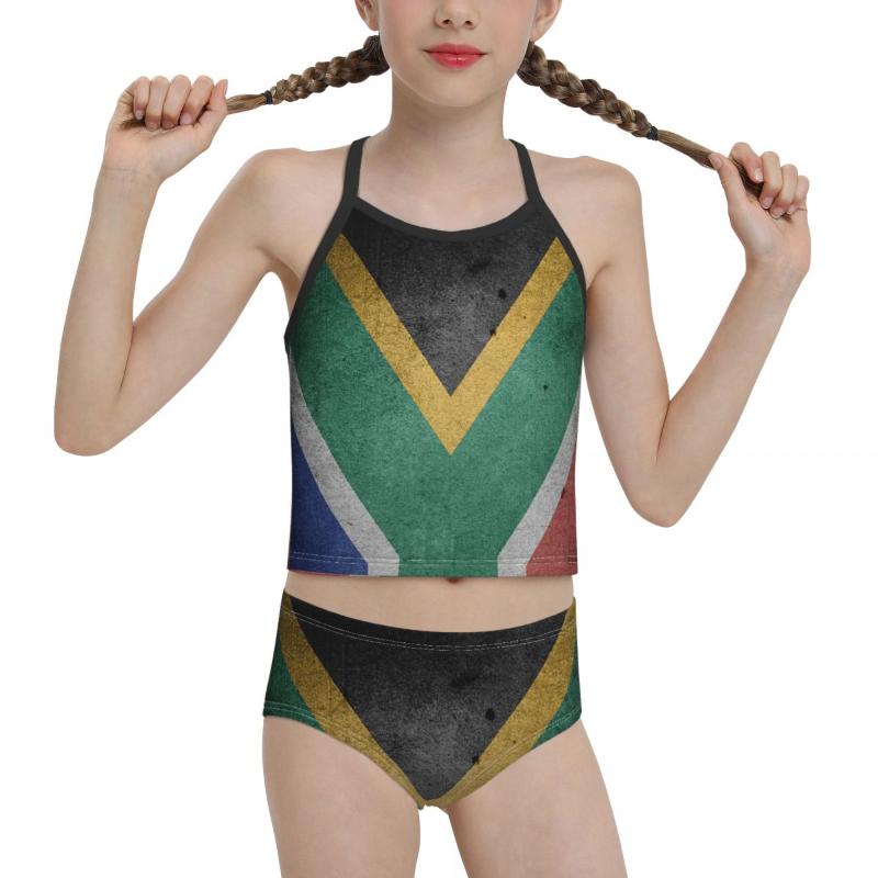 

Women's Swimwear 2021 State Swimming Suit For Junior High School Girl Print SOUTH AFRICA(2) Biquini Wholesale Brand Children, Black
