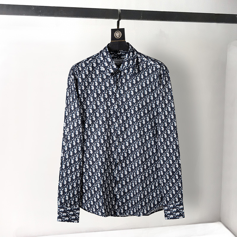 

2022 luxury designer men's shirts fashion casual business social and cocktail shirt brand Spring Autumn slimming the most fashionable clothing -3XL--1