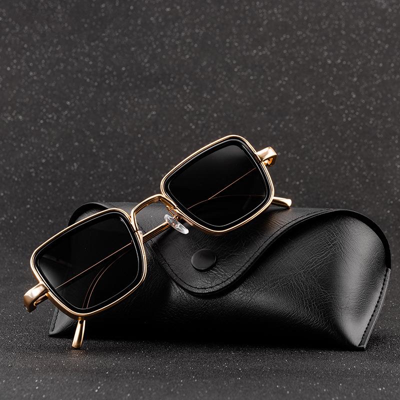 

Sunglasses Arrival Steampunk Rectangle Goggle 2021 Futuristic Polarized Women Men Uv400 High Quality Masculino