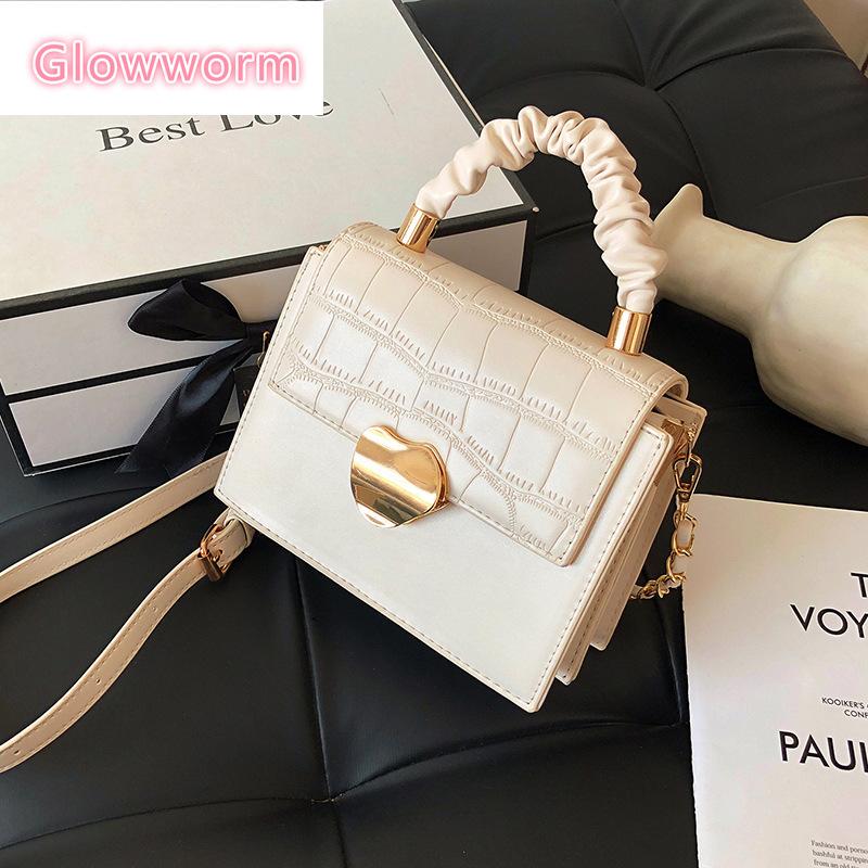 

Female Stone Pu Leather Crossbody Bags For Women 2021 Tote Shoulder Messenger Bag Ladies Hand Sling Luxury Handbags Designer, Black