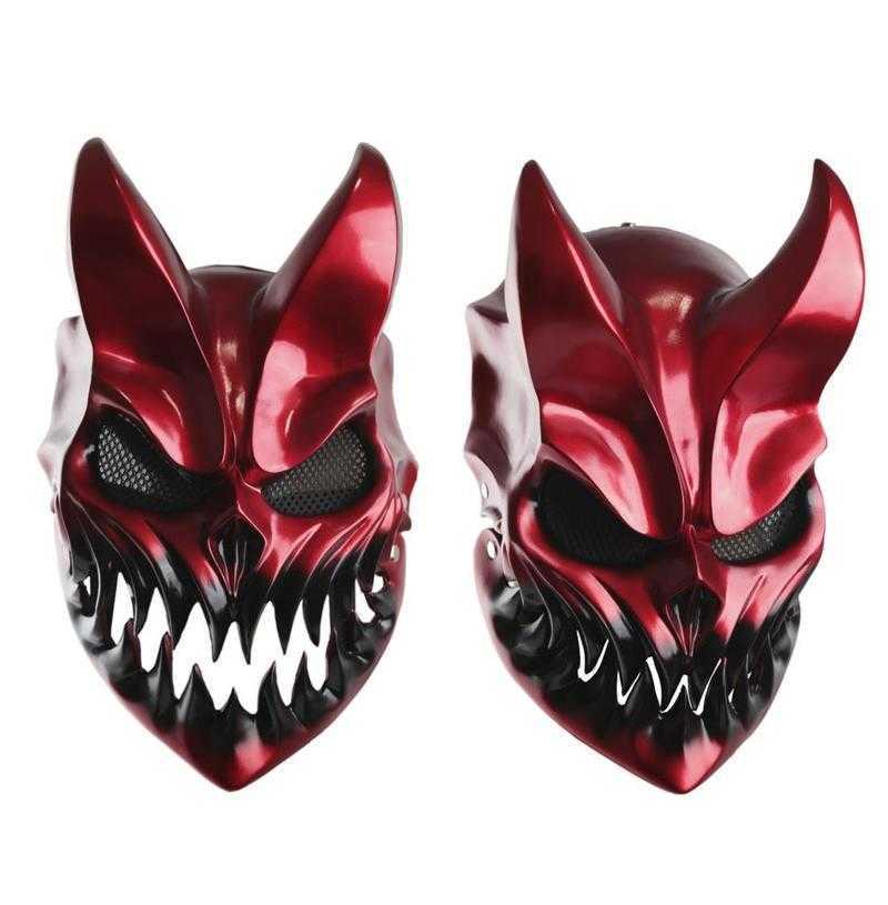 

Halloween Slaughter To Prevail Mask Deathmetal Kid of Darkness Demolisher Shikolai Demon Masks Brutal Deathcore Cosplay Prop