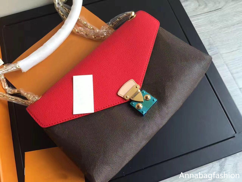 

High Quality New Chic Handbag Chain Bags Pallas Chain Tote Purses Leather Crossbody Bag Shoulder Bags