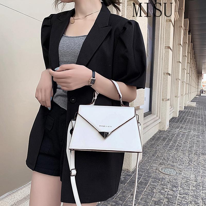 

Cross Body Black Small Bags For Women 2021 Lady Handbag Casual All-match Girl's Shoulder Bag Lock Tide Female White
