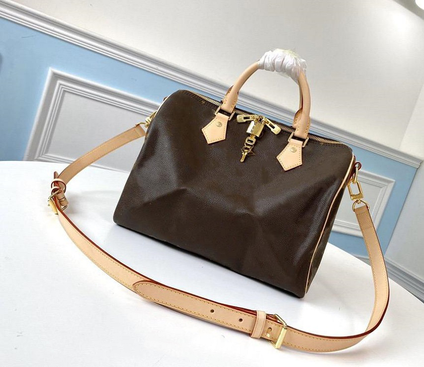 

2021 M40390 M4039 M40392 fashion speedy WOMEN luxurys designers bags leather Handbags messenger crossbody woman shoulders bag Totes purse Wallets, Box