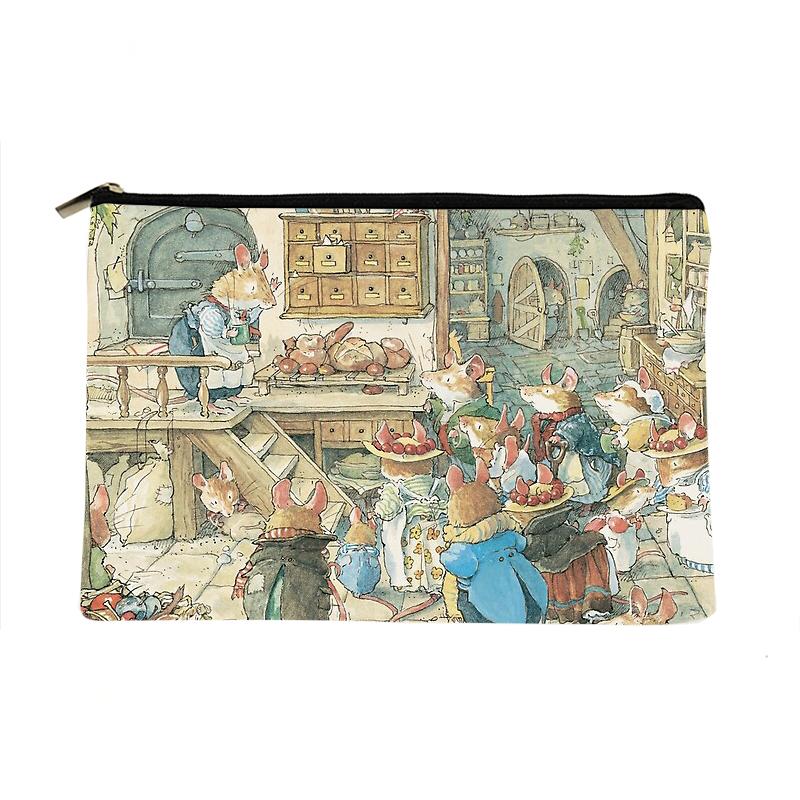 

Cosmetic Bags & Cases Women The Fruits Of Mouse Printed Make Up Bag Fashion Cosmetics Organizer For Travel Colorful Storage Lady, Hz101