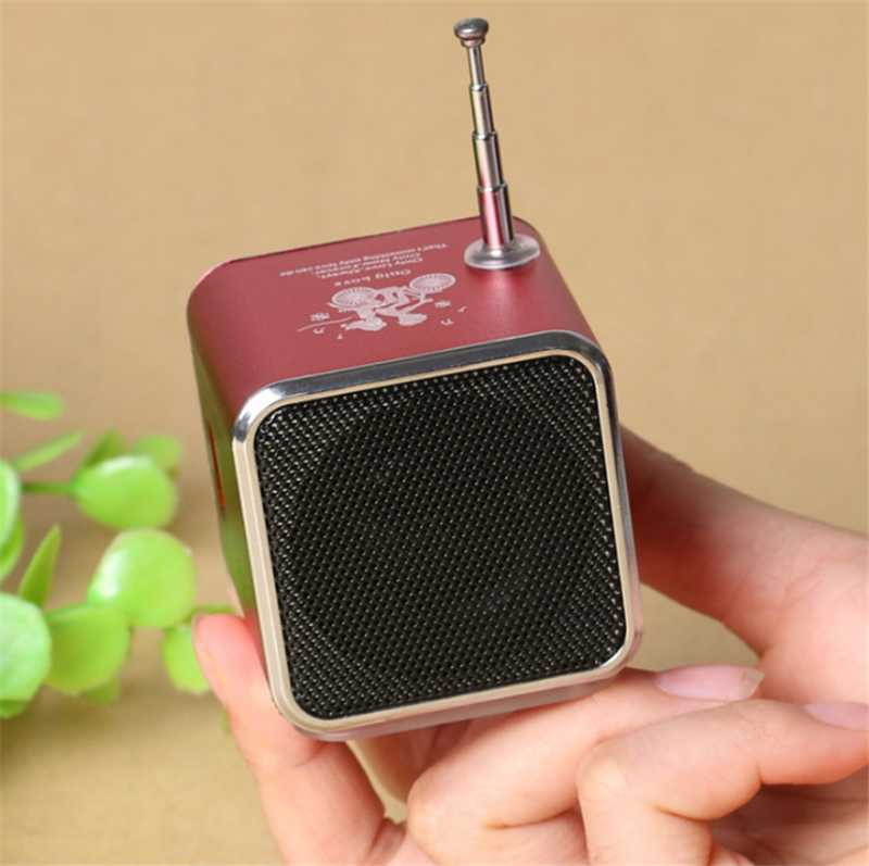 

Lovely Wireless speaker Metal TF card / U Disk portable mini speaker wireless audio Universal type 5.0 Outdoor nice gift