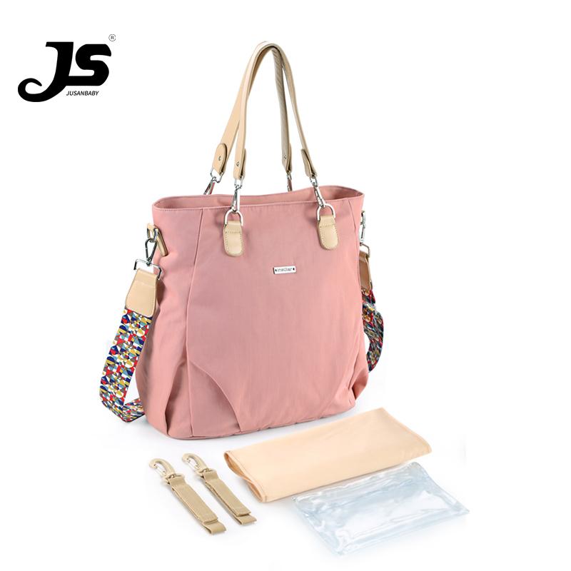 

Diaper Bags Jusanbaby Bag Baby Care For Stroller Waterproof Large Capacity Multifunction Fashion Mummy Backpack Zipper, Black diaper bag