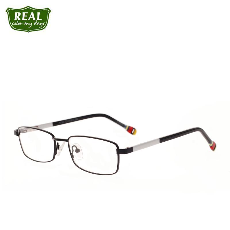 

Fashion Sunglasses Frames Retro Rectangular Metal Frame Kid Optical Spectacle Prescription Eyewear Children