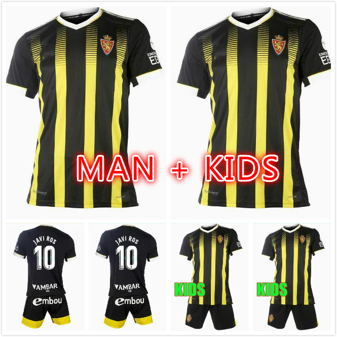 

Men kids kit 2021 2022 Real Zaragoza FRAN GAMEZ Soccer jersey 21 22 ZAPATER Third VAZQUEZ POMBO SHINJI KAGAWA JAVI ROS . SUAREZ Football shirts, Kids size