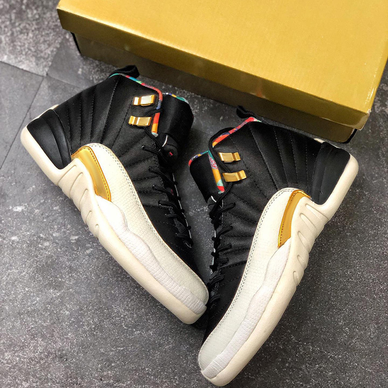 

Shoes Jumpman 12 Basketball CNY 12s Designer Sport Running, Bubble wrap packaging