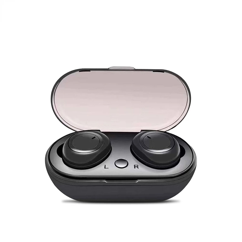 

Y50 TWS Earbuds Wireless Earphone gaming headset Touch Control 9D Stereo with Mic Sport cheapest earphones online
