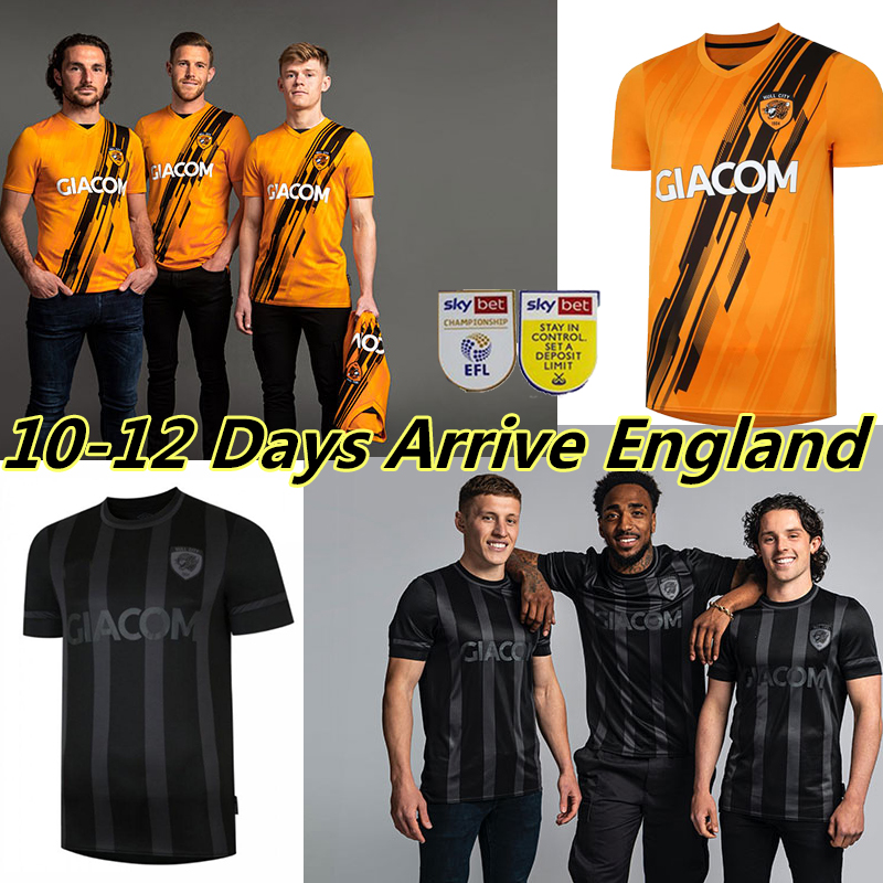 

21/22 Hull City soccer Jerseys Home away Yellow black 2021 2022 Football shirt WILKS HONEYMAN BERNARD EAVES SCOTT M.SMITH RAXTER GREAVES camiseta de fUtbol uniforms, Heercheng 21-22 home