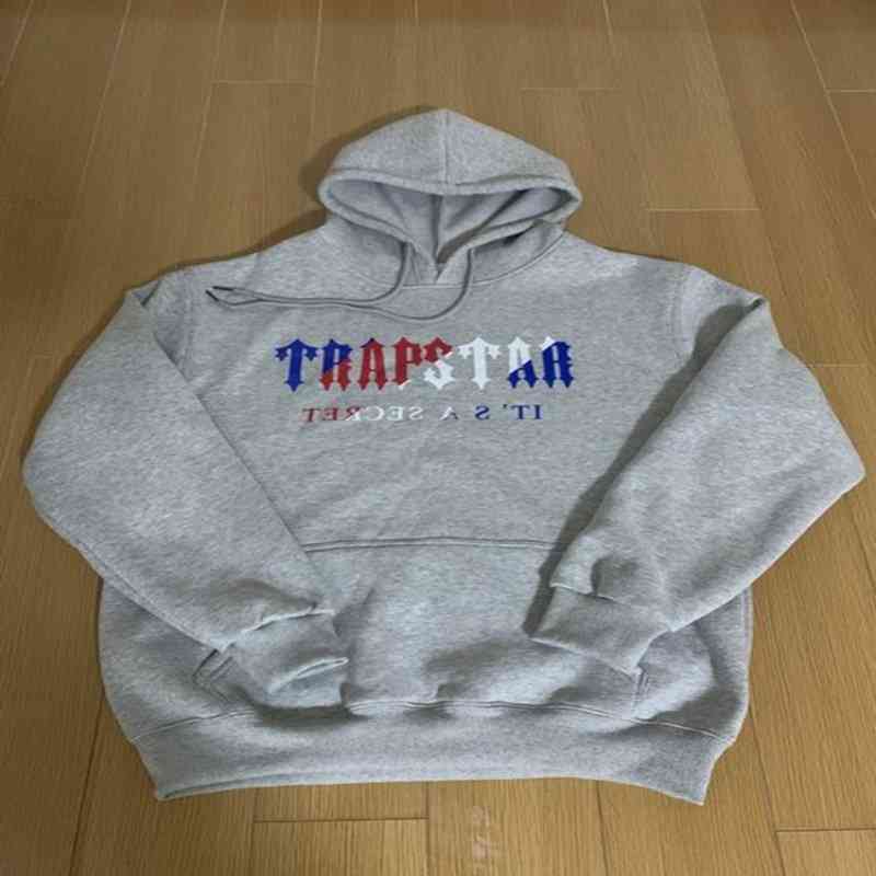 

2022 New Chaqueta Trapstar Hoodies Cap Basketball Shirts Celebrity Women High Fashion Men Clothing Thick Hoodie Warm Hooded Top, Extra shipping only