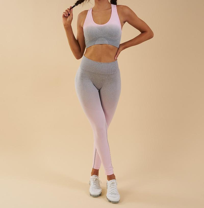 

Gym Clothing 2021 Seamless Sports Bra For Fitness Yoga Racerback Sport Top With Removable Pad Push Up Active Wear, Orange